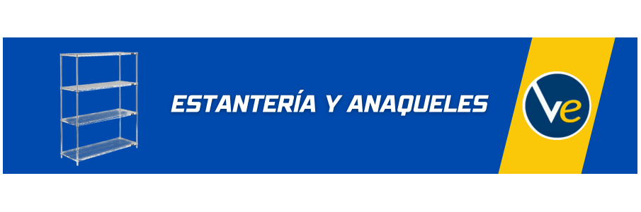 ESTANTERÍA Y ANAQUELES